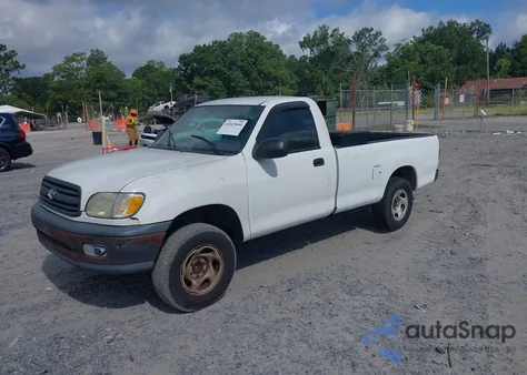 2001 Toyota Tundra z USA, uszkodzony, nr VIN 5TBJN32171S212866
